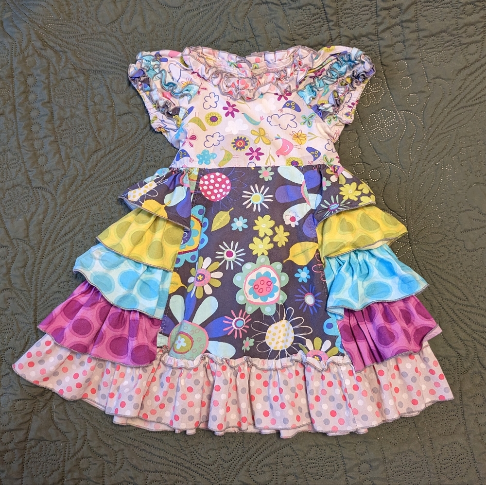 Spring ruffle dress